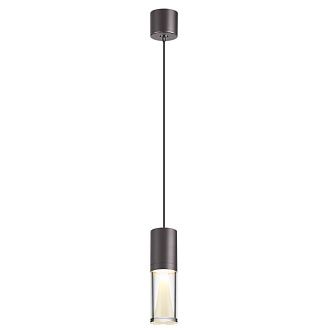 Подвесной светильник *65*220- см, 1*LED*4W, 3000K, Odeon Light Defance 7143/4L, черный