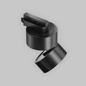 Трековый светильник 9 см, 12W, 3000K, Maytoni ONDA TR007-1-12W3K-B-1, черный
