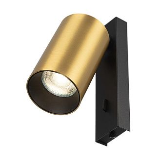 Светильник 15 см, Citilux AXEL CL512512, черный-латунь