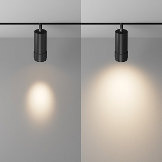 Светильник на шине 5,5*5,5*19,5 см, LED, 12W, 3000К, Maytoni Technical Focus Zoom TR211-1-12W3K-Z-B черный