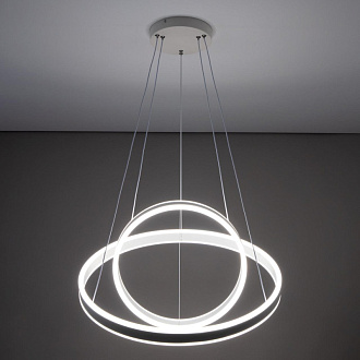 Светильник 60 см, 108W, 3000-5500K Citilux Дуэт CL719640 белый