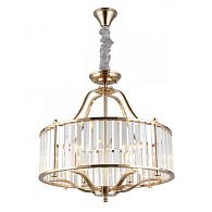 Подвесная люстра 60*60-158,5 см, 6*E14, 40W, Aployt Romen APL.809.03.06, золотой