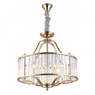 Подвесная люстра 60*60-158,5 см, 6*E14, 40W, Aployt Romen APL.809.03.06, золотой