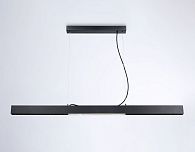 Светильник подвесной 120*3,5*7*130,5 см,  48W, 4200К, черный Ambrella Comfort LineTech FL5966