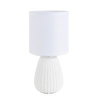 Настольная лампа 13*13*27 см, 1*E14*40W, Lumion Asela 8159/1T, белый