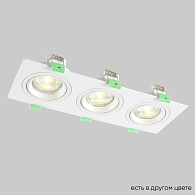 Встраиваемый светильник 26 см, Crystal Lux CLT 002C3 WH V2, белый, вр 23,5*8 см