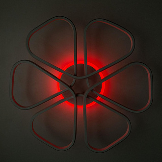 Светильник Citilux Сезар Смарт CL233A270E RGB, 125W LED, 3000-5500K, диаметр 71 см, белый