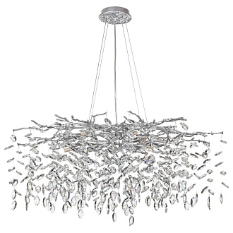 Люстра 80*80*150 см, 12 G9*40W, Odeon Light Delica, хром 4970/12