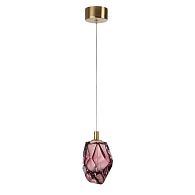 Подвесной светильник 9*14*250- см, 1*LED*4W, 3000K, Odeon Light Gemme 7113/4LC, цветной