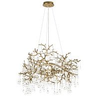 Подвесная люстра 80 см, Loft IT Coral 10351/800 AB, бронза