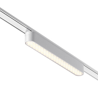 Трековый светильник для низковольтного шинопровода 22,2*2,5* см, LED 12W*3000 К, Novotech Shino Smal, белый, 359247