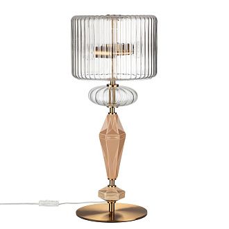 Настольная лампа 53 см, Odeon Light 5414/2T, бронза
