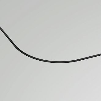 Коннектор радиусный D900 накладной Levity черный 55*55*-2 см, *Maytoni Technical  TRA184-R900-11B-1, Черный
