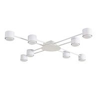Люстра 105*105*8-8 см, 8*GX53 LED*7W, Lumion Benua LUM8305/8C, белый
