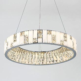 Подвесная люстра 60x50см, LED, 45Вт, 3000 / 5500K, Modelux ML.6988.600P CR Хром
