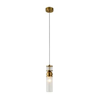 Подвес *8*222-222 см, 1*E14*40W, Lumion Denver LUM8276/1A, латунь
