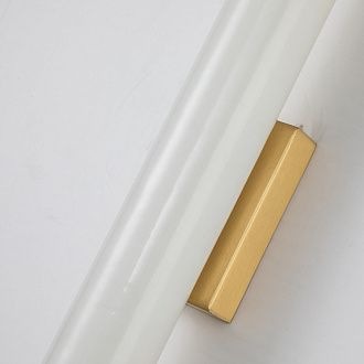 Бра Favourite Tectoria 3000-1W, D80*W110*H500, латуни, плафон из искусственного белого мрамора