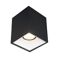 Светильник накладной 8*8*10- см, 1*GU10, 50W, ST Luce  ST168.452.01, черный