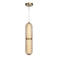Подвесной светильник 15*150 см, 1*LED*22W, 4000K, ST-Luce Saguaro SL6144.303.01, латунный