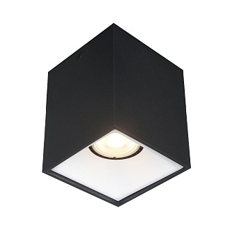 Светильник накладной 8*8*10- см, 1*GU10, 50W, ST Luce  ST168.452.01, черный