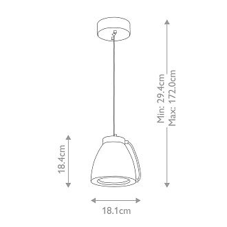 Подвесной светильник Elstead Lighting, Арт. EUROPA-P-A