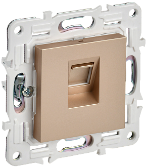 SKANDY Розетка комп. RJ45 кат.5E SK-K01Sa песоч. IEK, SK-K10-1-K98