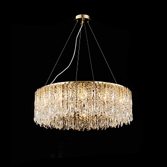 Люстра Ø800 x H250 (1000), мм, 12*40W (480W), H GOLD (Золото) NewRgy M30-ф800*H250 H GOLD