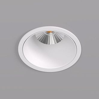 Светильник встраиваемый 8,5*8,5*7,7 см, вр 7,5 см, *LED*12W, 3000K, Denkirs Grena DK4500-WH, белый