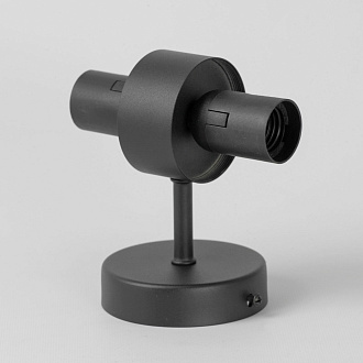 Бра настенное 10*54 см, 2*E27 черный Lussole Blount LSP-8871