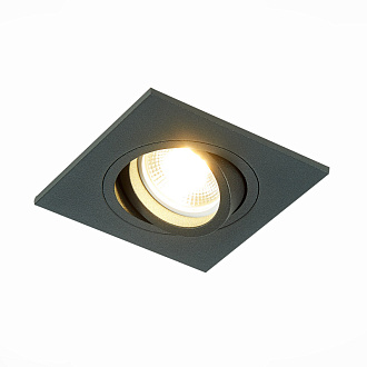 Встраиваемый светильник 9/8 см, GU10, IP20 ST LUCE ST251.408.01 Черный, вр 8 см
