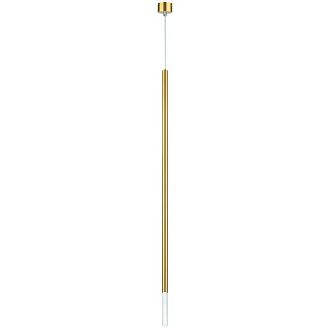 Подвесной светильник *2*99-179 см, *LED*5W, 4000K, Lightstar Tubo LT7474432, золотой