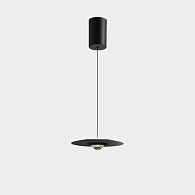 Подвесной светильник Orbit Black 22*22*8 см, 1*LED*7W, ImperiumLoft orbit01, Чёрный