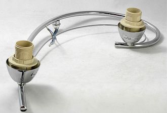 Потолочная люстра Lussole Lgo LSP-8036 хром, диаметр 67 см