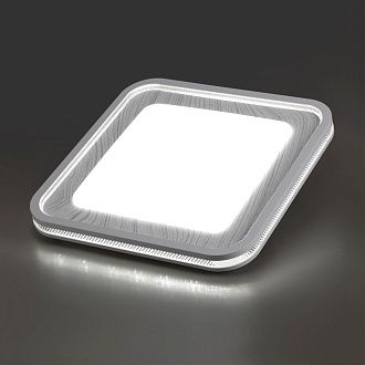 Светильник 50,7*50,7*7 см, LED 1*70W, 3000-6000 К, Sonex Mavi Wood 7682/EL, белый/светло-серый под дерево