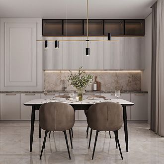 Подвесной светильник 123*5,5-96 см, 4*GU10*35W Freya Enzo FR5201PL-04B, Черный и Латунь