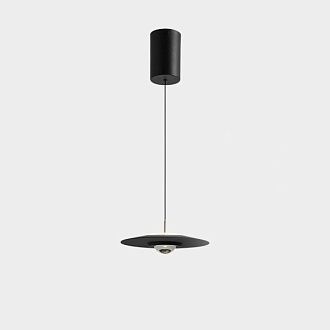 Подвесной светильник Orbit Black 22*22*8 см, 1*LED*7W, ImperiumLoft orbit01, Чёрный
