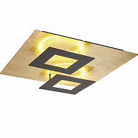 Светильник 50*50*7,7 см, LED *  48W, 3000К Mantra Dalia 8162, черный