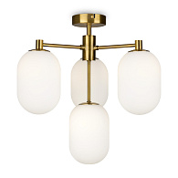 Светильник 43 см, Freya Crystal FR1012PL-04BS, латунь