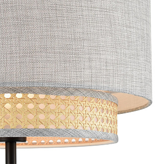 Торшер 40*40*150 см, 1*E27 Lumion Launa 8043/1F черный