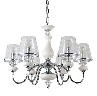 Люстра 70 см, Crystal Lux BETIS SP-PL6 Хром
