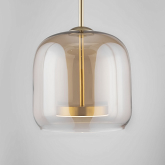 Светильник подвесной Maytoni LED Madmen MOD128PL-L6AM, 6W LED, 3000K, диаметр 23 см, бронза