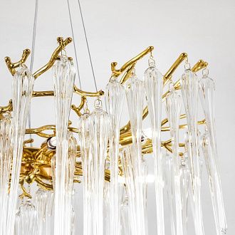 Подвесная люстра 76*76*140 см, G9 10xG9W, Золото MODESTYLE MS.2114.760