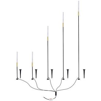 Грунтовый светильник 2,5W, 3000K, Arte Lamp MUSTER A1083PA-5BK, черный