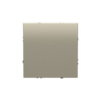 Выключатель встраиваемый Voltum S70 одноклавишный 10А, кашемир пластик Soft touch VLS010103