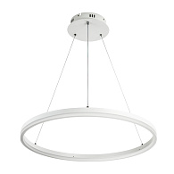 Подвесной светильник 60*60*80 см, LED 42W, 3000 / 6000K, Белый LED4U L1085-60 WH