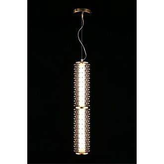 Подвесной светильник 15*105-210 см, 1*LED, 29W, 3000K, Aployt Ozann APL.331.16.29, золотой