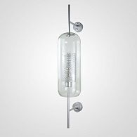 Бра CATCH WALL cylinder L78 stell 15*15*78 см, 1*E27*60W, ImperiumLoft CATCHWALL01, Серебристо-серый