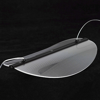 Линейно-подвесной светильник 34*35-140 см, 1*LED, 8W, 4000K, Lussole Calvert LSP-7367, черный
