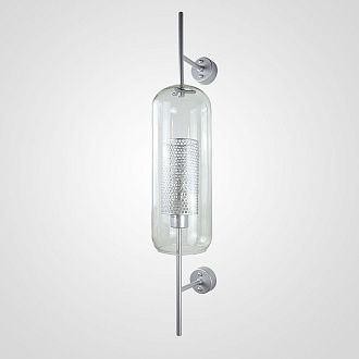 Бра CATCH WALL cylinder L78 stell 15*15*78 см, 1*E27*60W, ImperiumLoft CATCHWALL01, Серебристо-серый