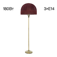 Торшер CL407933 Базель Бронза+Красный